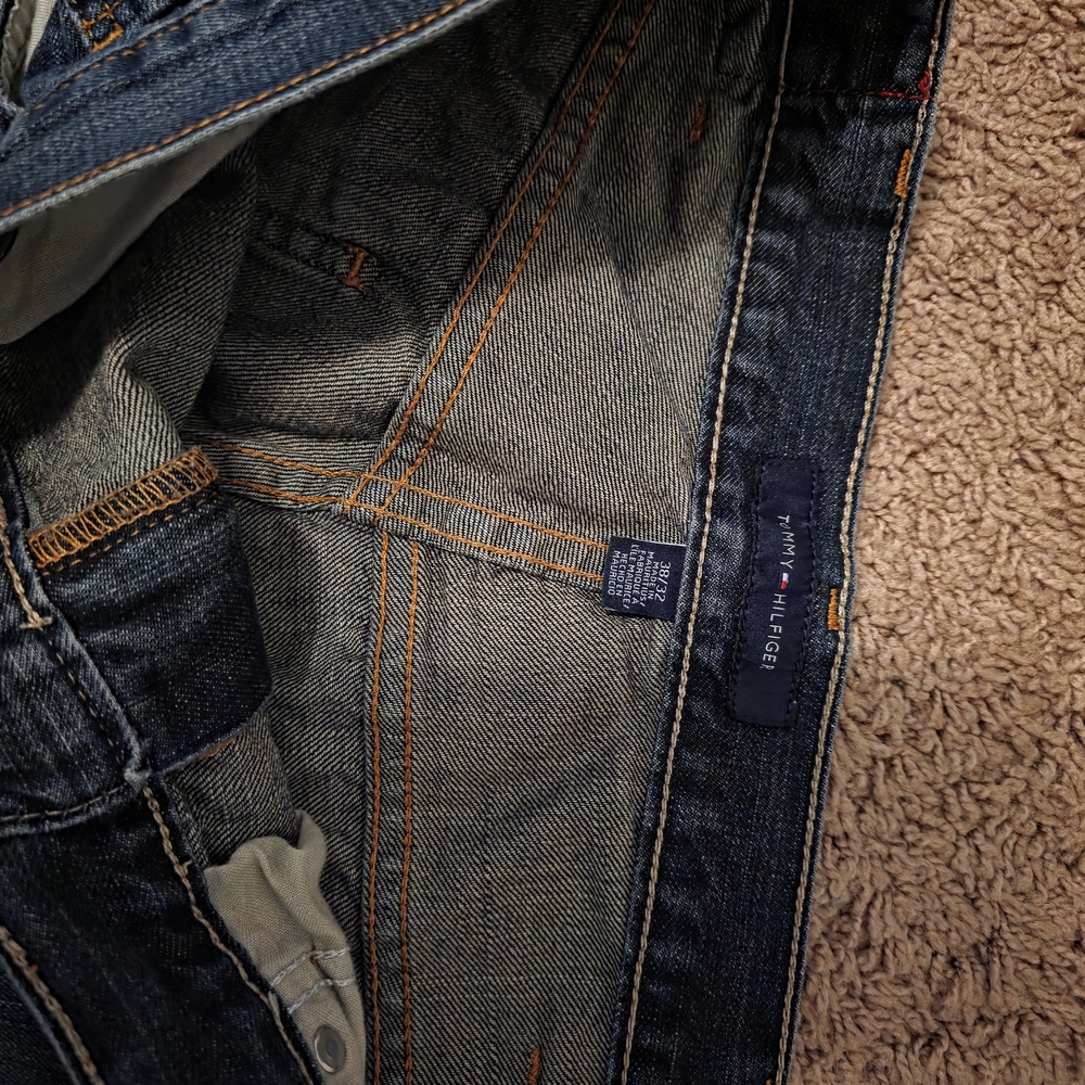 Tommy Hilfiger Dark Wash Men's Jeans